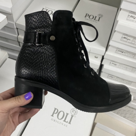 Ботинки женские №672 - Днепропетровская обувная фабрика POLI, Украина