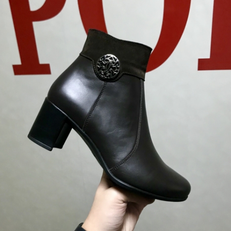 Ботинки женские №51-Р В розницу. Производитель: Днепропетровская обувная фабрика POLI
